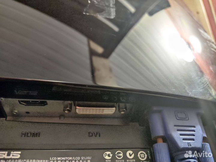 ЖК монитор 22 дюйма Asus ve228h/hdmi/динамики