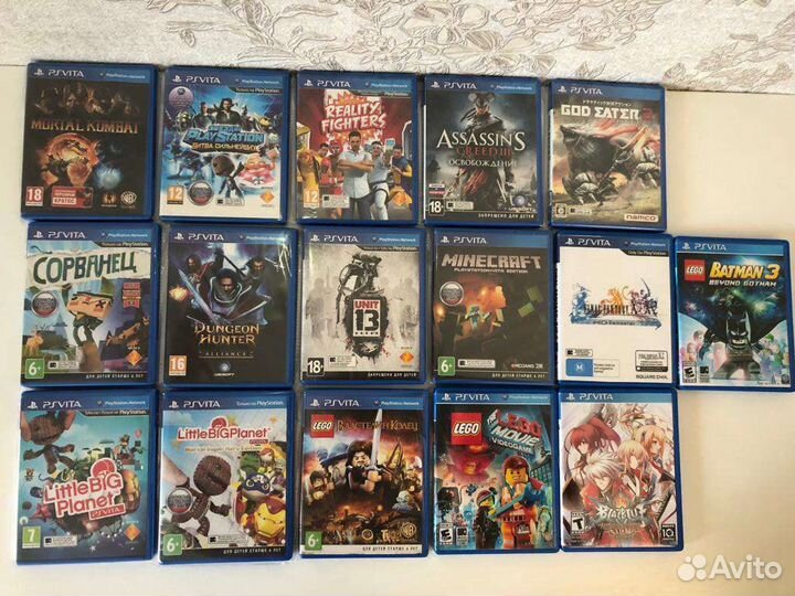 Игры для sony PS vita (пс вита)