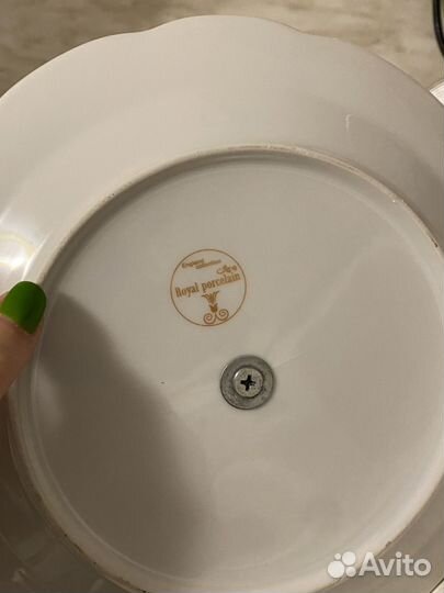 Десертница ярусная, керамическая