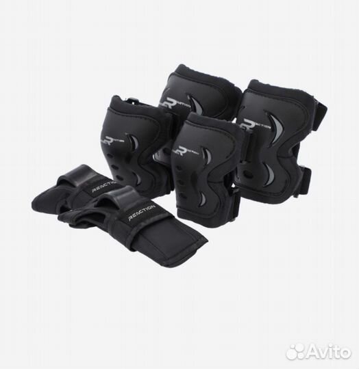 Скейтборд и набор защиты (новый)