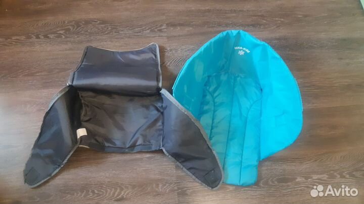 Сиденье для санок Ника вязаное