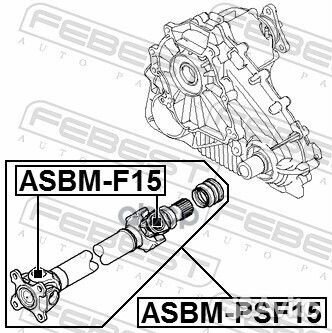 Крестовина карданного вала24X56 BMW E70/F15 All