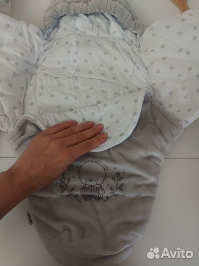 Детский конверт на выписку