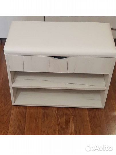 Обувница с мягким сиденьем