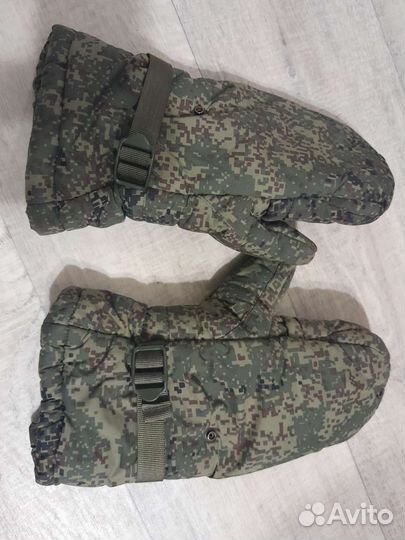Перчатки зимние военные