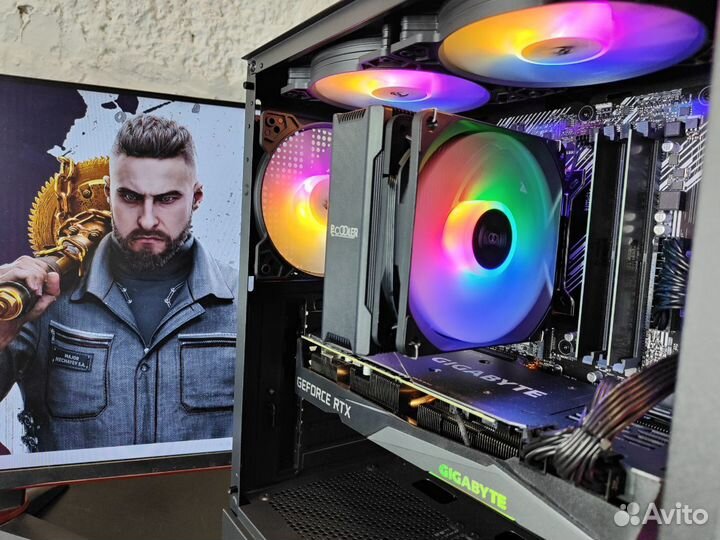 Игровой пк Ryzen 5 3600 + rtx 3070 с гарантией