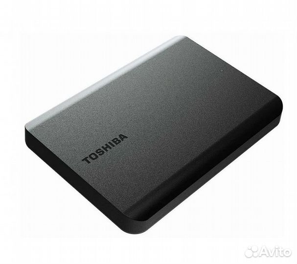 Внешний HDD Toshiba Canvio Basics 2Tb, черный (hdt