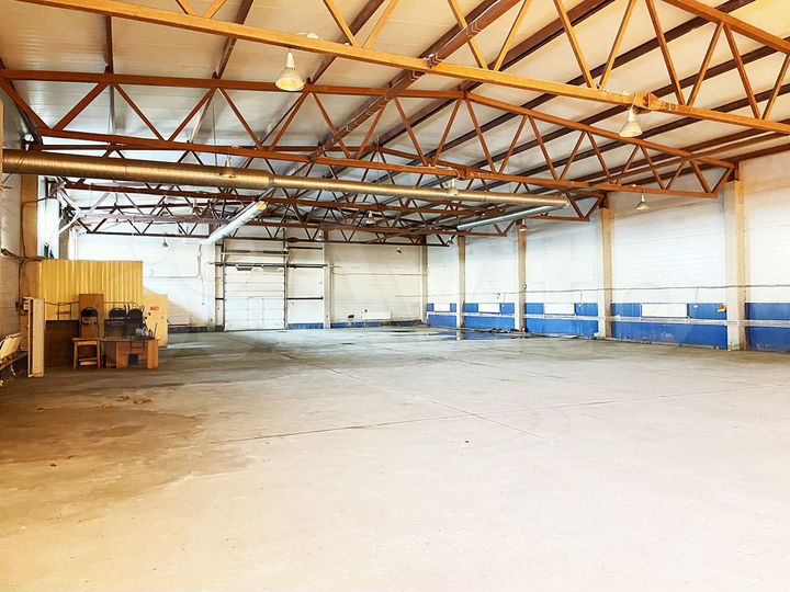 Аренда складских помещений с пандусом 800-5300 м²