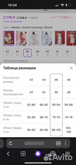 Летнее платье