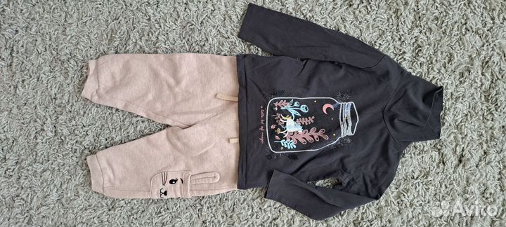 Вещи на девочку 80-86 пакетом