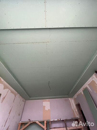 Монтаж гипсокартона