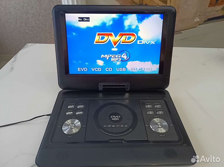 Портативный dvd плеер с тв
