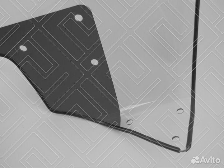Стекло ветровое для снегохода BRP (78см, 4мм, мпк)