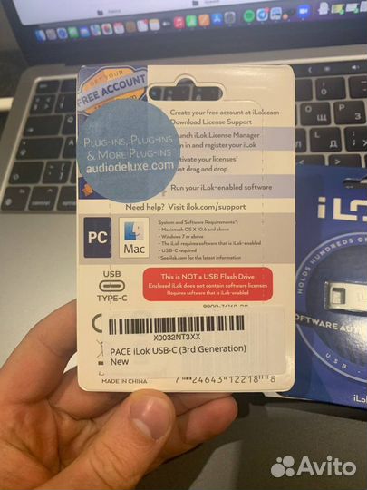 Pace iLok USB-C (3rd Generation) новый оригинал