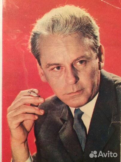 Артисты театра и кино (5 открыток ) 1971 г