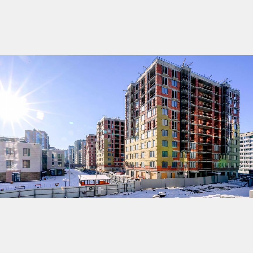 2-к. квартира, 69,5 м², 11/13 эт.