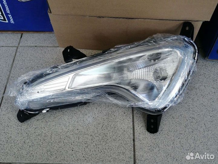 Противотуманная фара на Хендай Солярис 15г