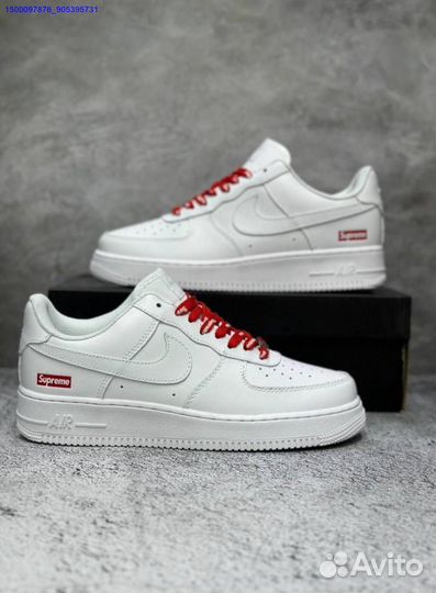 Кроссовки Nike Air Force x Supreme (Арт.43425)