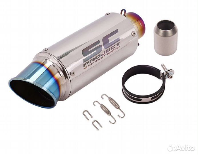 Глушитель SC project Прямоток Выхлопная банка