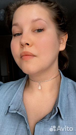 Чокер колье с подвеской one more jewel