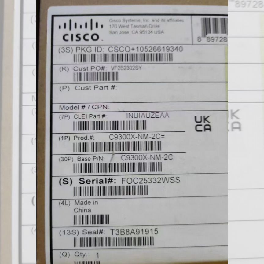 [C9300X-NM-2C] Модуль Cisco 2x40g/100g Qsfp+/Qsfp28 C9300x-Nm-2c