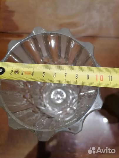 Хрустальная ваза