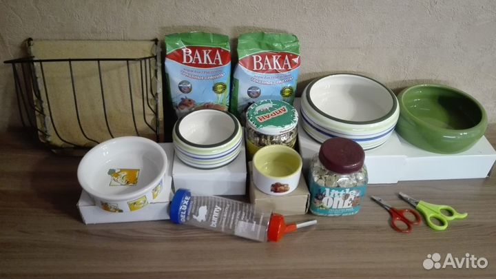 Миски поильник корм переноска для грызунов