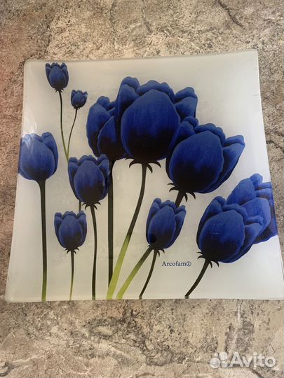 Набор тарелок из закаленного стекла