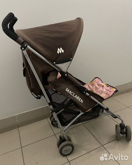 Коляска трость Maclaren quest+Дорожная сумка