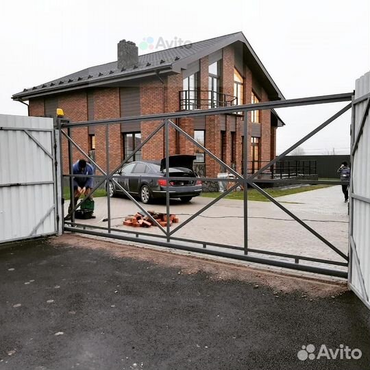 Ворота под ключ