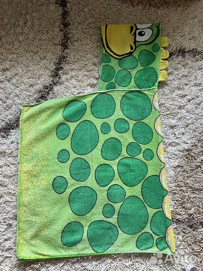 Детское пляжное полотенце махровое