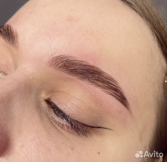 Оформление бровей