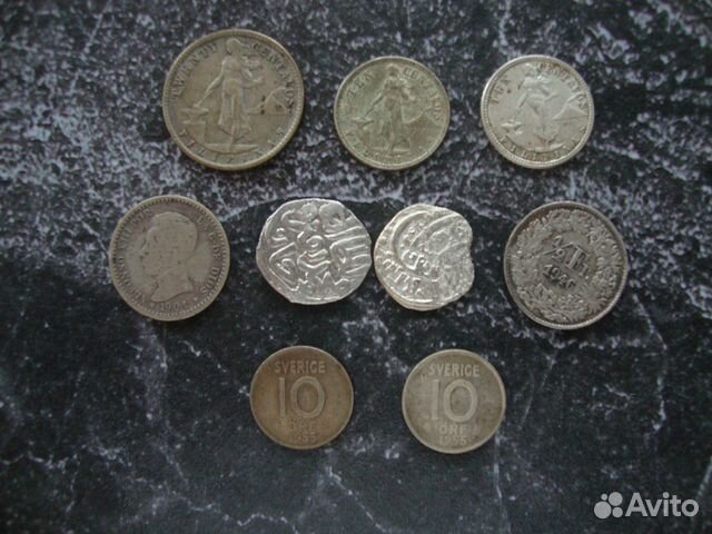 Серебряные монеты мира