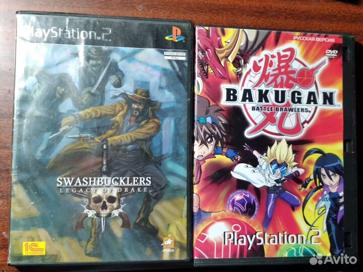 Игровые диски на ps2