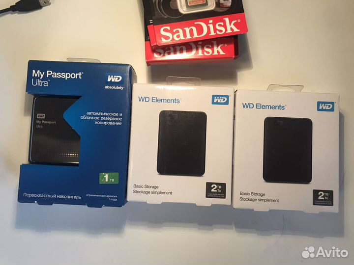 Переносной хард диск