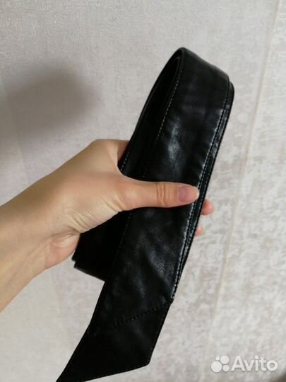 Плащ кожаный