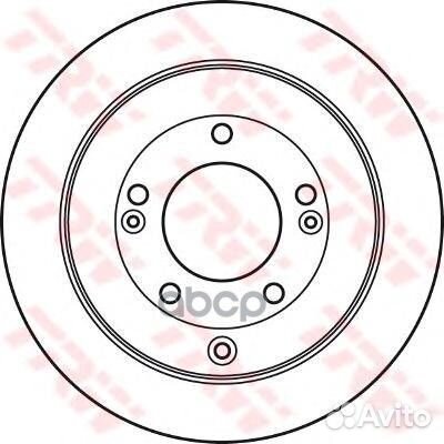 Диск тормозной задн hyundai: grandeur 05 - KIA