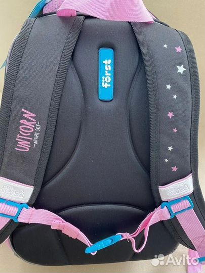 Рюкзак с единорогом ортопедический для девочек