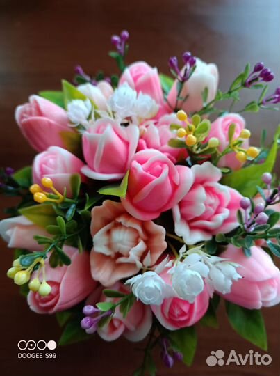 Мыло ручной работы букеты