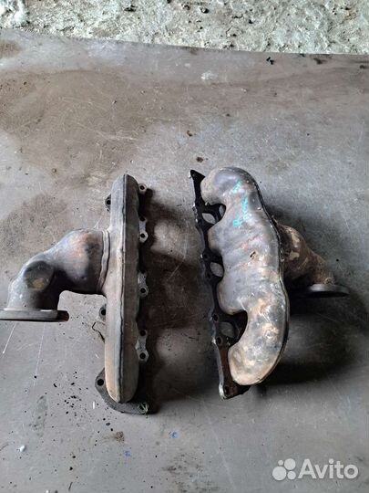 Выпускной коллектор на Porsche 955