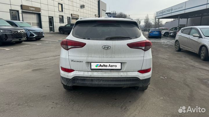 Hyundai Tucson 2.0 AT, 2017, 165 000 км