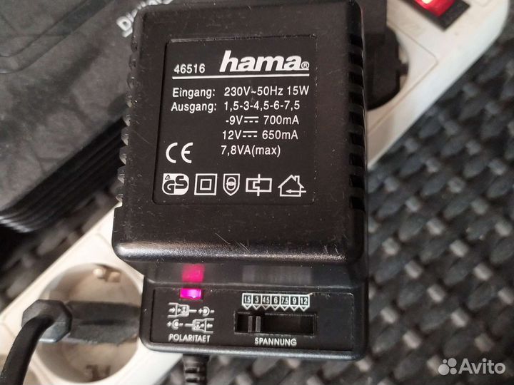 Универсальный блок питания hama