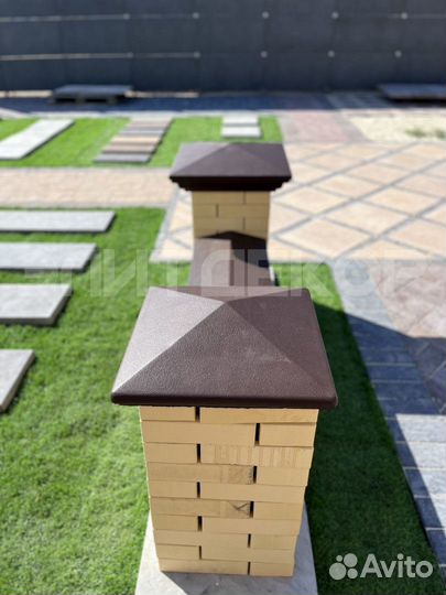 Колпаки на забор