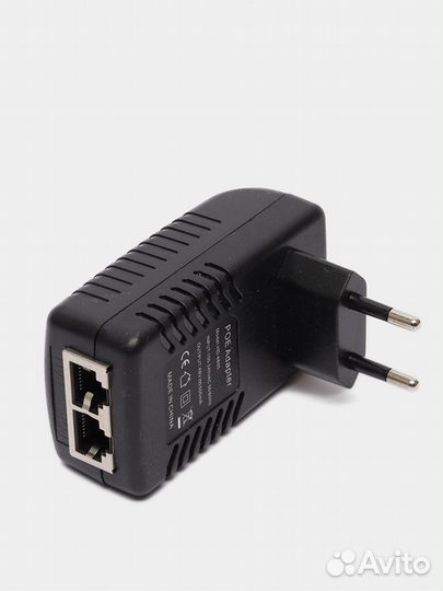 PoE адаптер HD-4805 48V 0.5A