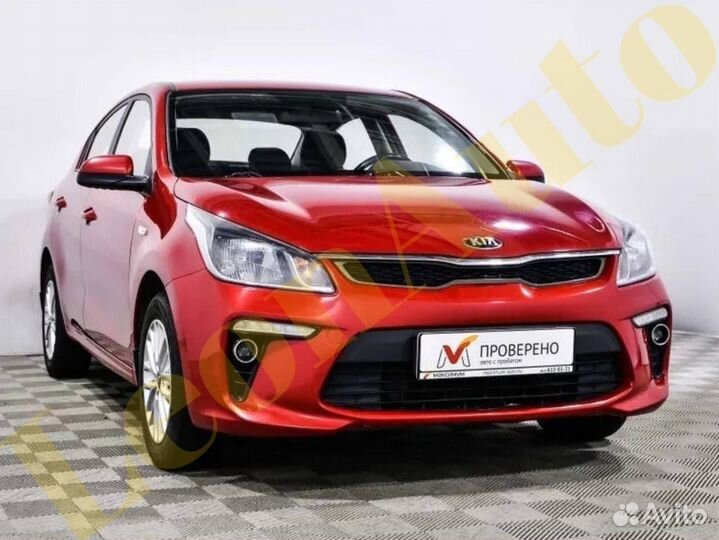 Капот Kia Rio 4 2017-2023 Красный