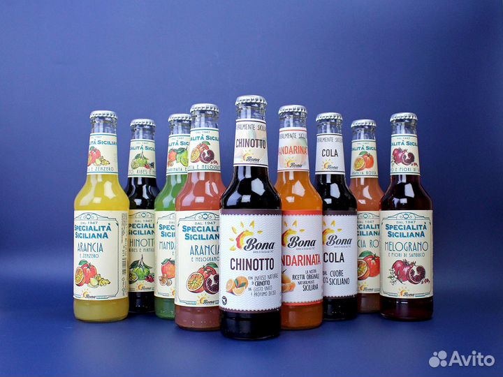 Сицилийские лимонады Bona (Италия)