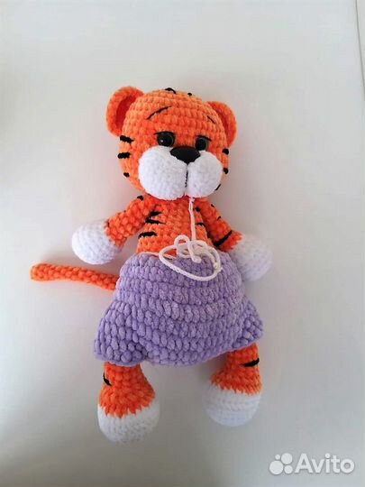 Мягкая игрушка Тигр (амигуруми)