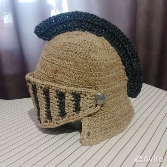 Шапка для бани из джута