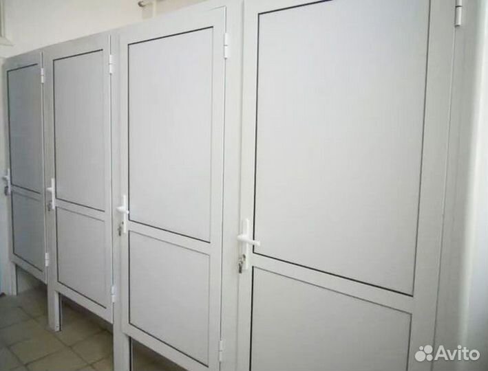 Сантехнические перегородки из пвх для санузлов