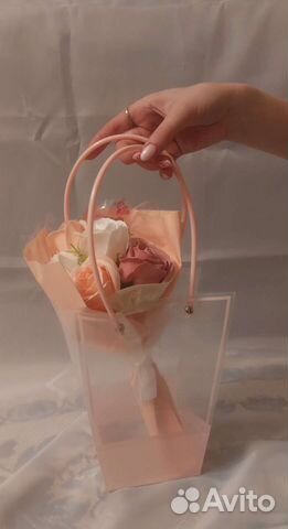 Мыльные розы букет